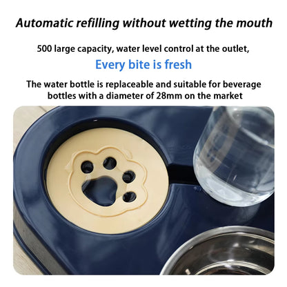 DuoFlow Spill-Free Feeder & Hydration Station